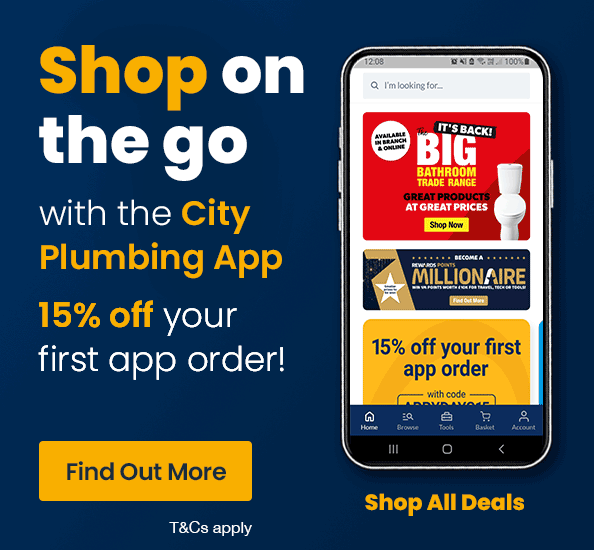 Shop on the go, with the City Plumbing®幸运168官方飞艇结果体彩查询网最新 app - 15% off your first app order