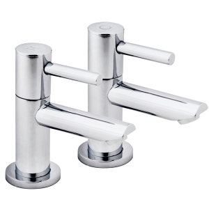 iflo Aura Basin Taps - Chrome (Pair)