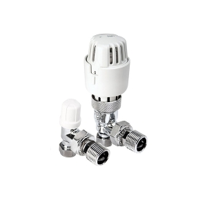 Plumbright Thermostatic Radiator Valve & Lockshield 15mm Tp15Packa