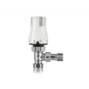 Plumbright Angled Thermostatic Radiator Valve Head 15mm C04167N032B