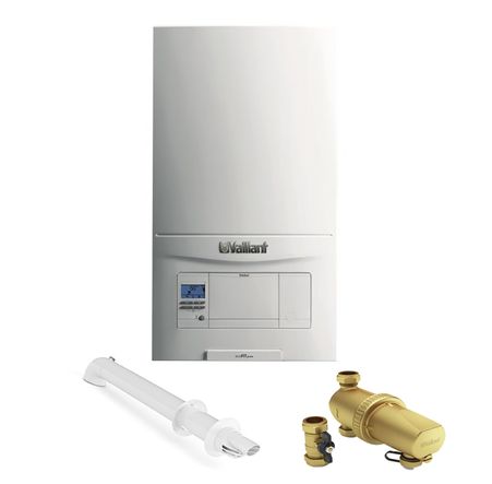 Vaillant EcoFit Pure 830C 30kW Combi Boiler with Horizontal Flue And Advance Filter 10020390 PURE830CHORPK