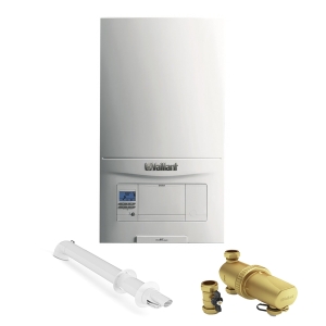 Vaillant EcoFit Pure 830C 30kW Combi Boiler with Horizontal Flue And Advance Filter 10020390 PURE830CHORPK