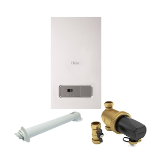 Glow-Worm Energy7 35C 35kW Combi Boiler With Horizontal Flue And Power Filter 10035898