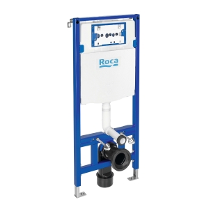 Roca Duplo One full height Wall Hung Toilet installation system with cistern and frame (Air Gap) A8900700A0