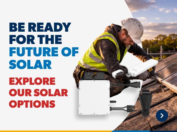 Be ready for the future of solar explore our solar options