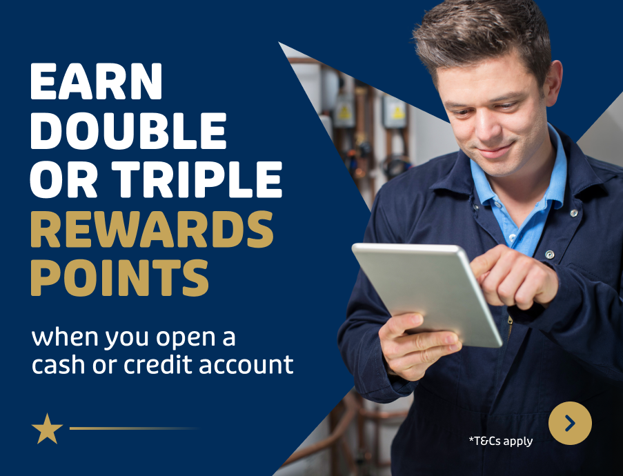 Earn Double or Triple reward points when you open a cash or credit account. Find out more