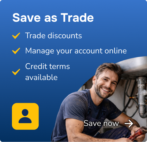 Save as Trade. Trade discounts. manage your account online. Credit terms available. Register